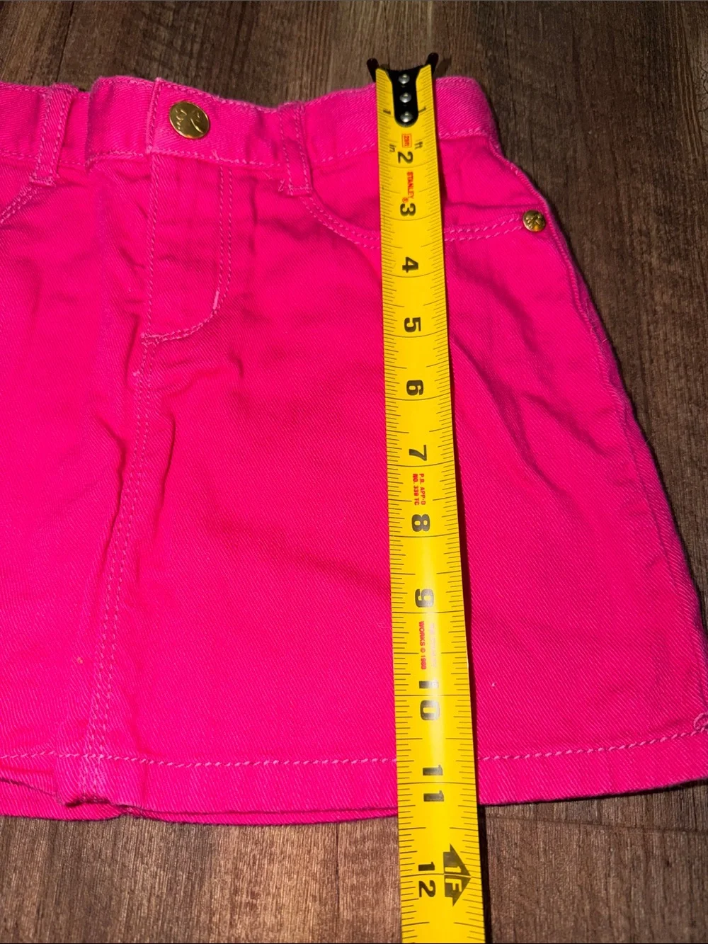 Gymboree Girls Pink Denim Skirt size: 5 Barbie Core
